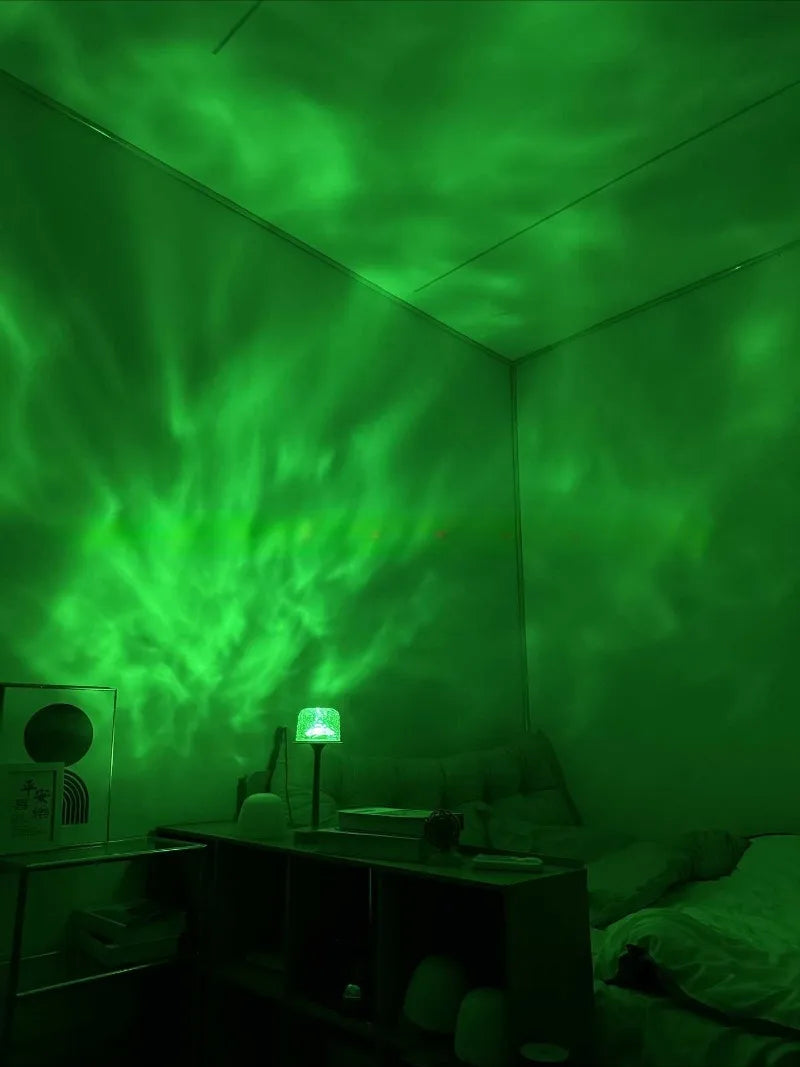 LED Water Ripple Projection Lamp