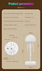 Floating Jellyfish LED Night Light