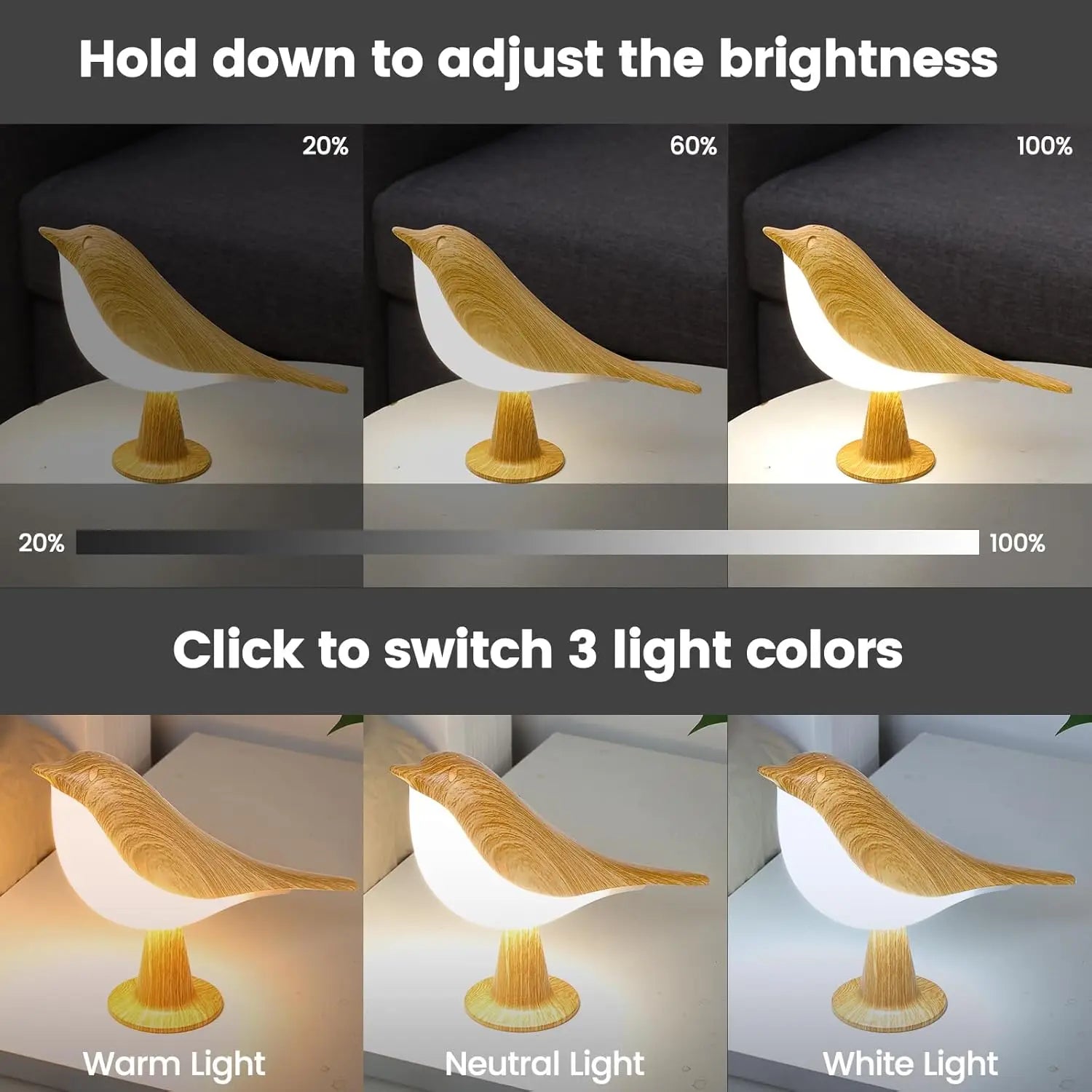 Bird Desk Lamp