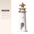 3D Moon Projection Lighthouse Lamp