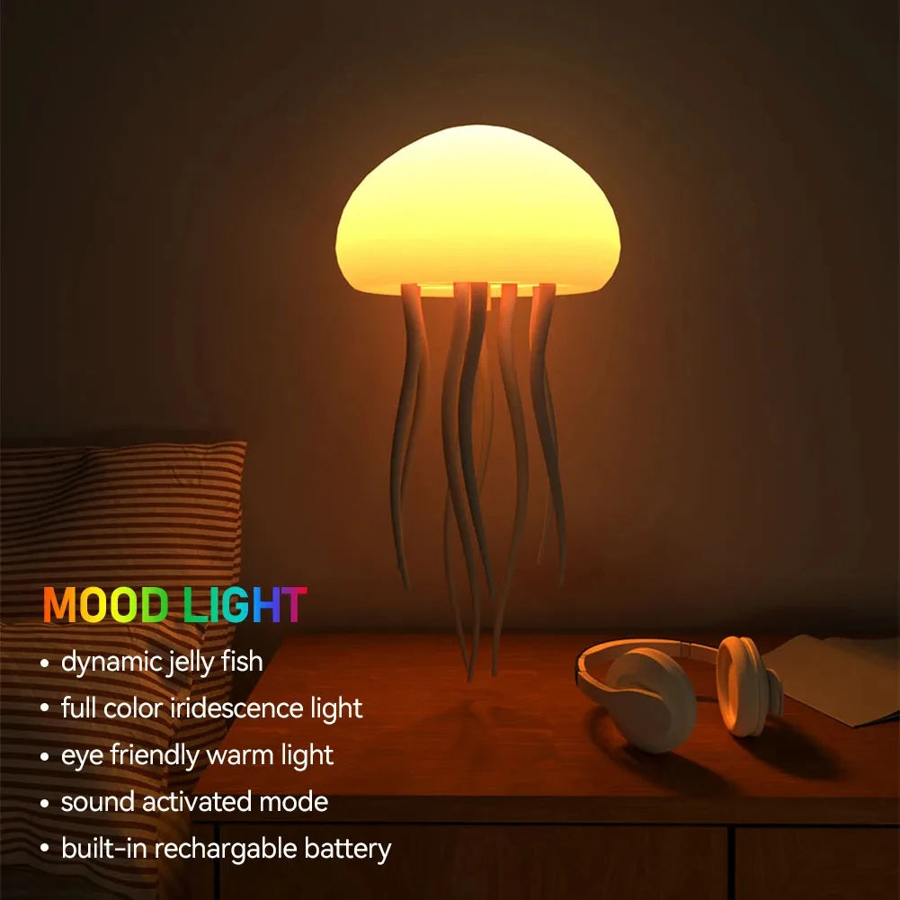 Floating Jellyfish LED Night Light