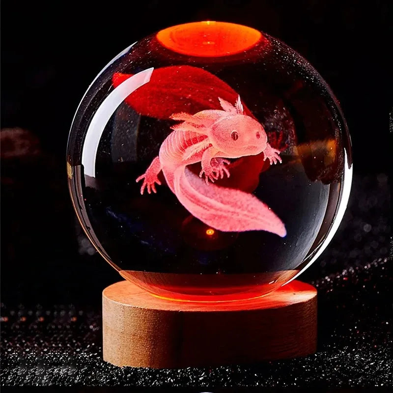 3D Crystal Glow Pet Night Light