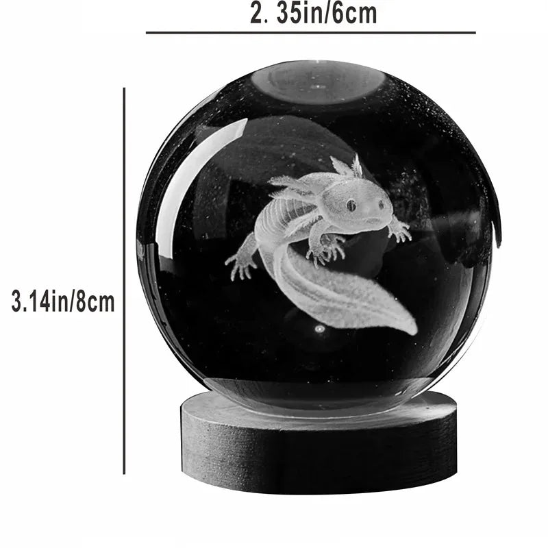 3D Crystal Glow Pet Night Light