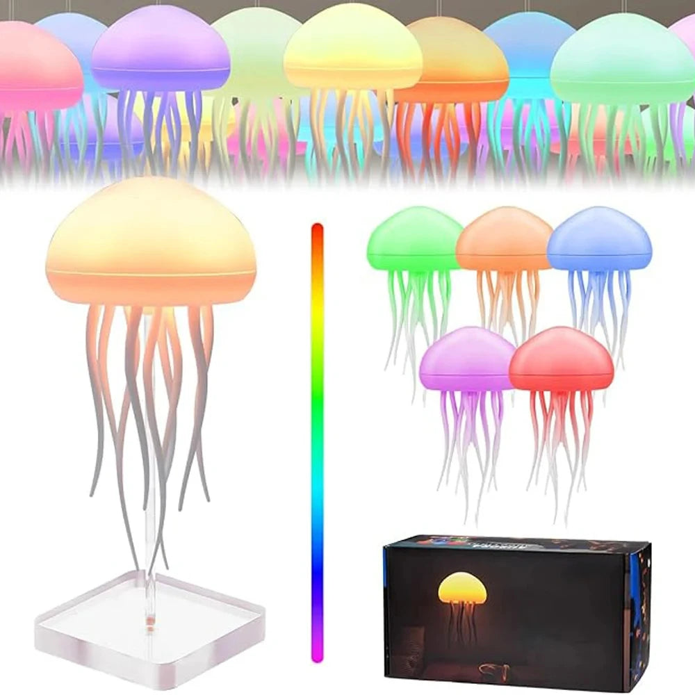 Floating Jellyfish LED Night Light