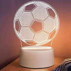 3D LED Football Bedside Lamp