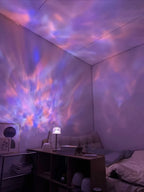 LED Water Ripple Projection Lamp