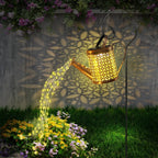 Solar Watering Can Fairy Lights