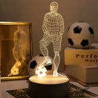 3D LED Football Bedside Lamp