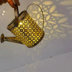 Solar Watering Can Fairy Lights