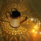 Solar Watering Can Fairy Lights